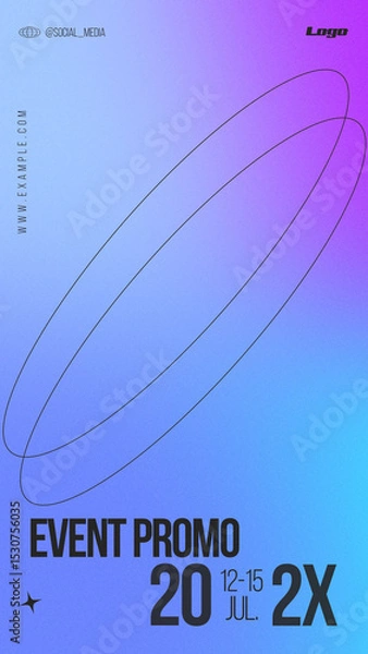 Fototapeta Event Gradient Story 01