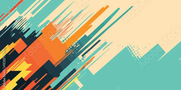 Fototapeta Abstract Polygonal Pattern