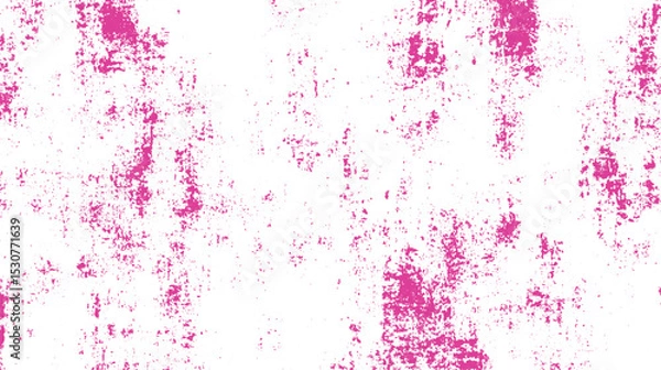 Fototapeta Pink grunge texture overlay with rough brush strokes ideal for backgrounds artistic designs and creative digital artwork elements.