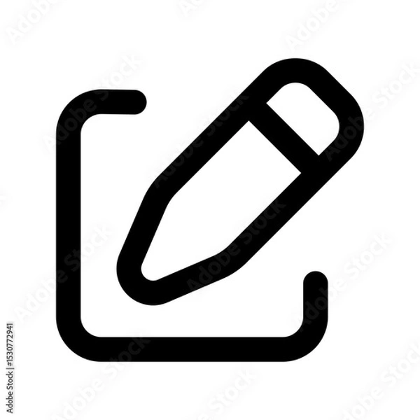 Obraz edit line icon