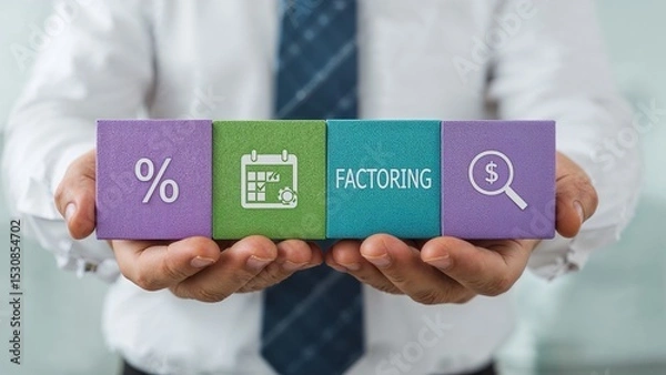 Fototapeta Financial Factoring & Metrics: A Strategic View of Business Performance Cycles