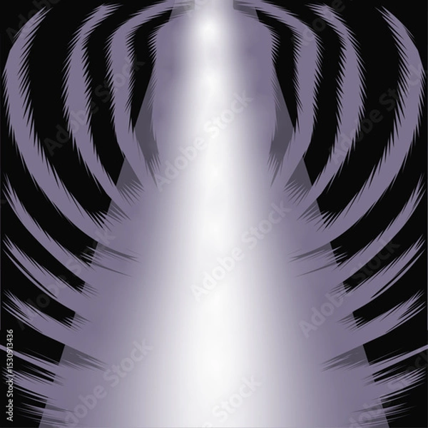 Fototapeta Abstract Light Beam with Purple Hues poster background, modern social media post background design, abstract ads cover, 