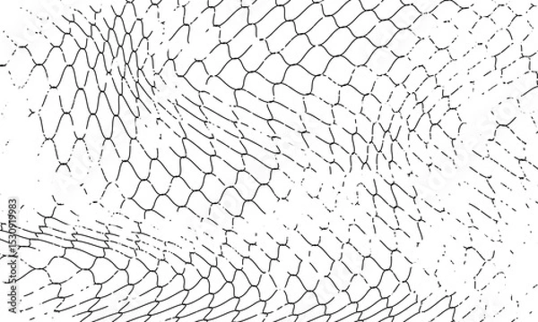 Obraz Mesh texture for fishing nets. Grunge pattern for sportswear or soccer goal, volleyball net, basketball hoop, hockey, athletics. Grunge background