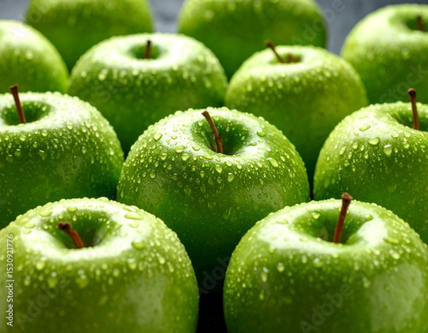 Obraz fresh green apples