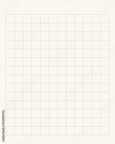 Obraz Beige Big Grid Paper 