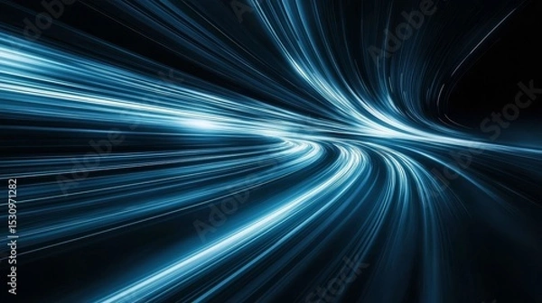 Fototapeta Perfect backdrop for conveying movement and innovation.