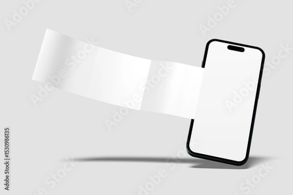 Obraz Blank carousel mock-up 