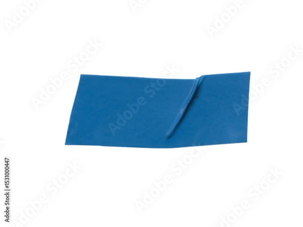 Fototapeta Realistic rubber blue tapes. Can be used as overlay elements for design projects. 