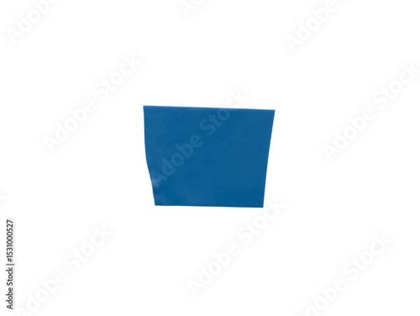 Fototapeta Realistic rubber blue tapes. Can be used as overlay elements for design projects. 