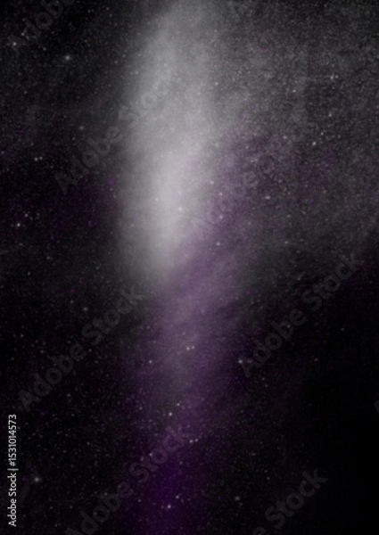 Obraz galaxy in a free space.