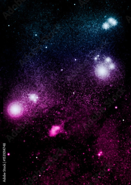 Fototapeta galaxy in a free space.