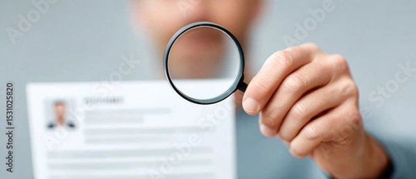 Obraz Effective recruitment strategies screening candidates for hiring success in business interviews and professional team selection