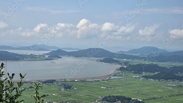 Obraz 강화도 마니산 전망