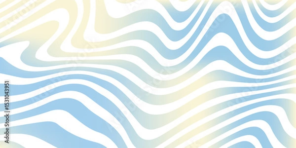 Obraz Abstract Neon Groovy Hippie 90s background. Waves, Distorted, Twirl pattern. Twisted and distorted vector texture in Trendy Retro Psychedelic style. EPS 10