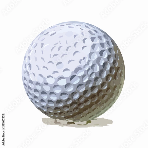 Fototapeta リアルなゴルフボールのベクター素材