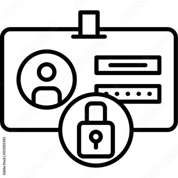 Obraz Identity and Access Management Icon