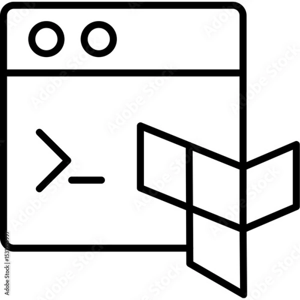 Obraz Terraform Script Icon