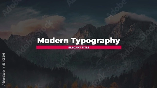 Fototapeta Creative Title 02