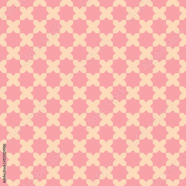 Fototapeta A geometric, abstract pattern background illustration. pattern graphic used for wallpaper, tile, fabric, textile, interior.
