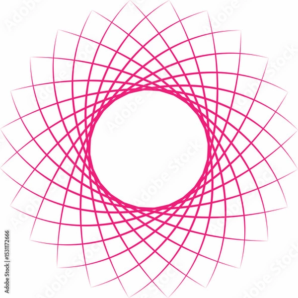 Fototapeta abstract background with circles
