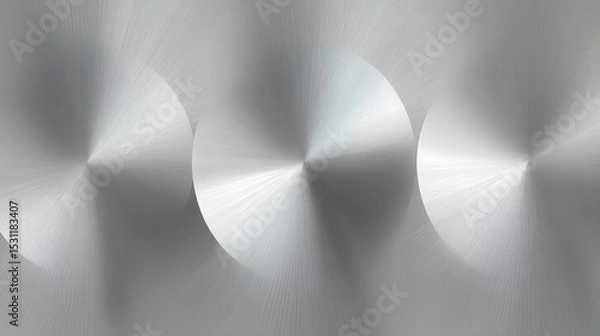 Obraz Monochrome Symmetrical Radial Pattern Background