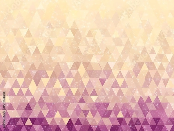 Fototapeta Triangle mosaic abstract pattern background, gentle gradation of color