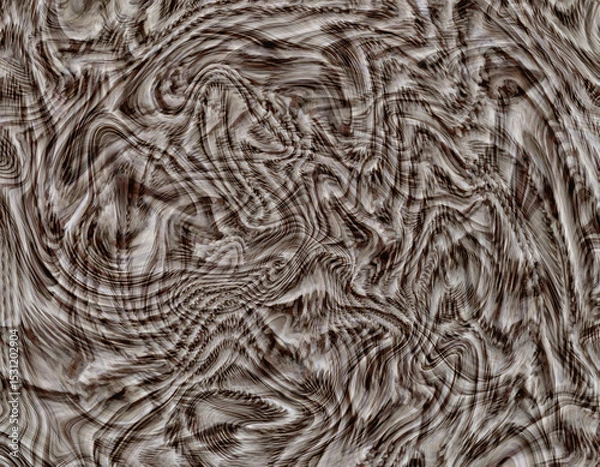 Fototapeta Abstract Swirling Brown and Beige Texture