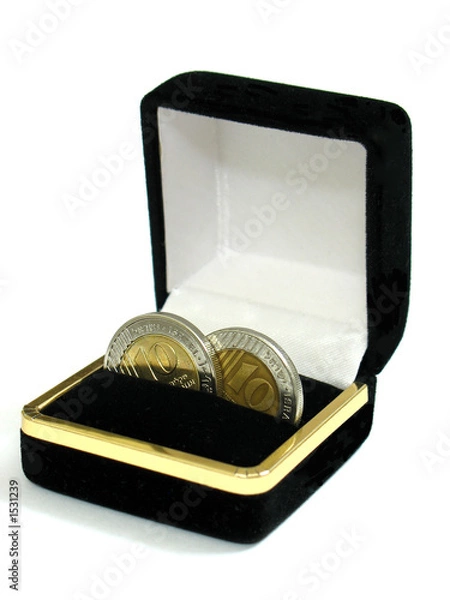 Obraz wedding coins