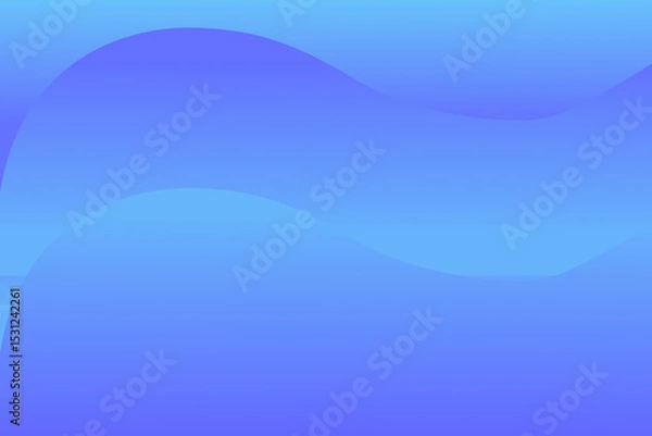 Fototapeta abstract blue background with waves