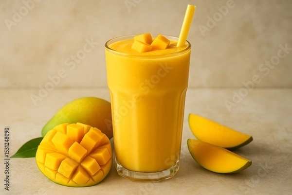 Obraz mango smoothe