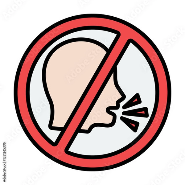 Obraz No Noisy Icon.