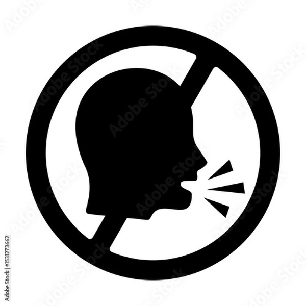 Obraz No Noisy Icon.