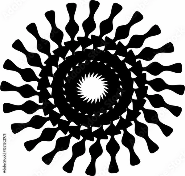 Fototapeta abstract mandala background