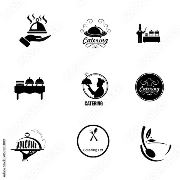 Fototapeta Catering icon  vector