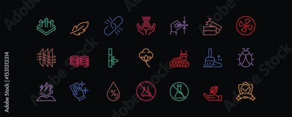 Fototapeta This icon set presents 21 essential mattress features in editable stroke style, perfect for infographics, e-commerce platforms, and bedding-related product presentations.