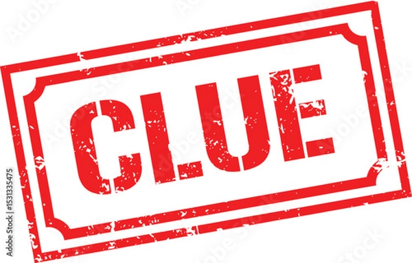 Obraz Grunge stamp clue