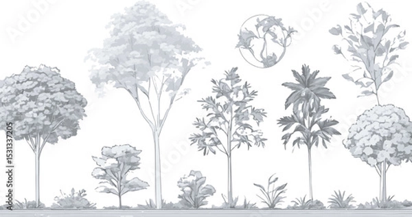 Obraz trees