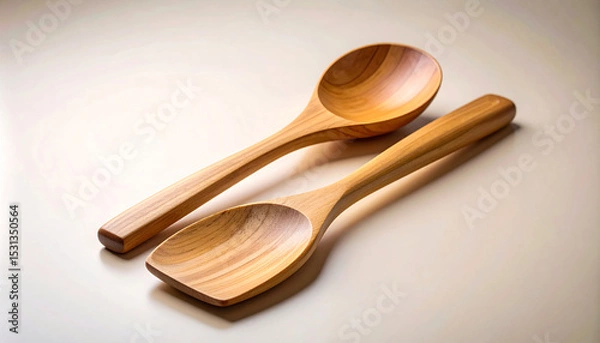 Obraz Assorted Wooden Spoons Kitchen Utensils