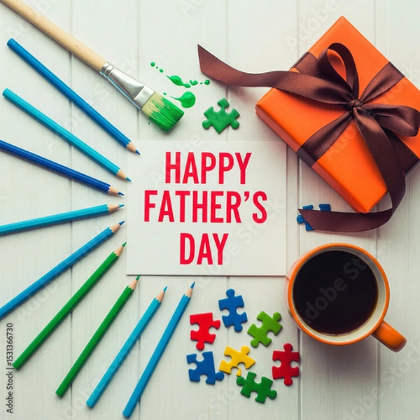Obraz Happy Father's Day: Celebrating Dads Everywhere