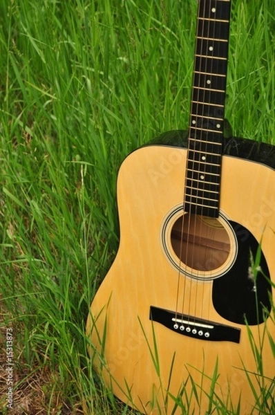 Obraz Country Guitar Close-Up