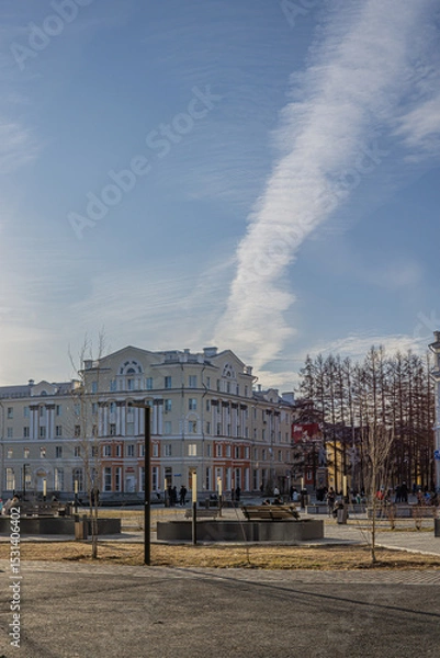Obraz sky in city