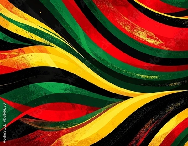 Fototapeta Rich colors and dynamic movement create a visually stunning piece that speaks to joy, identity, and shared human experience.
