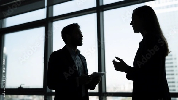 Fototapeta Business Meeting in Office