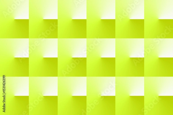 Fototapeta abstract green background with squares