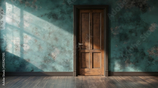 Fototapeta Room with door a7a005d9  11cf  4c0f  E557B