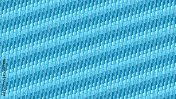 Obraz Blue abstract geometric pattern background with vertical lines creating a modern, symmetrical design.