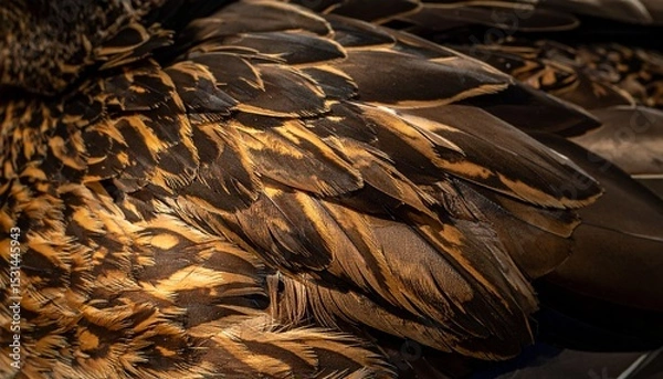 Obraz  Shedding Feathers on a Duck