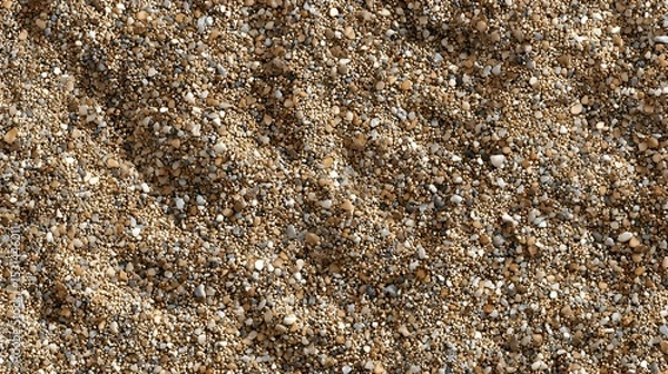 Obraz Sand and Pebble Ground Textures – Photorealistic Tiling Surfaces for 3D Environments, CGI, and Architectural Visualization.