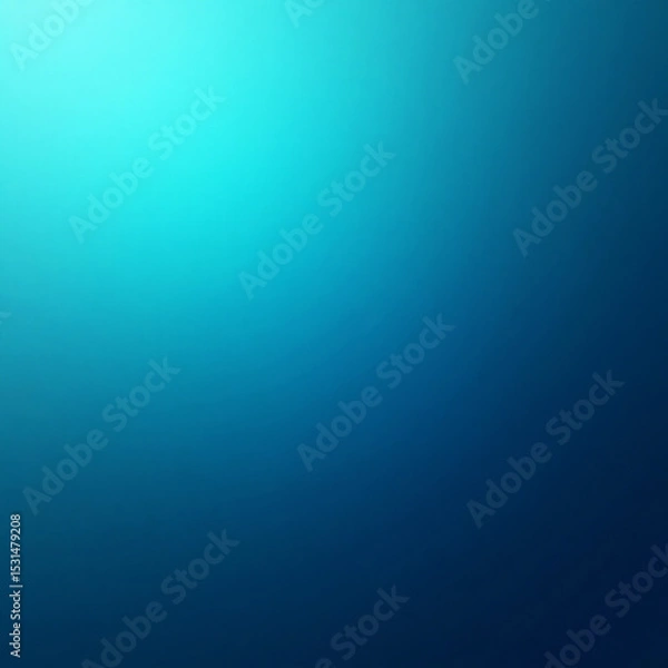 Fototapeta Abstract Blue Gradient Background with Smooth Light Transition