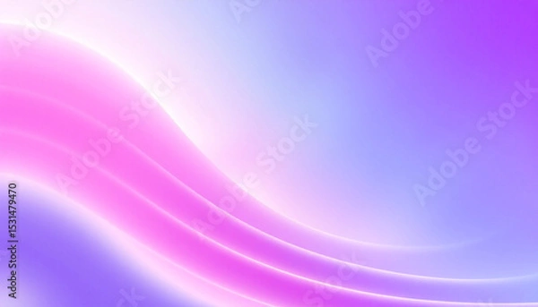 Fototapeta 8K ULTRA HD Abstract Digital Illustration of Concentric Waves with Soft Neon Gradients